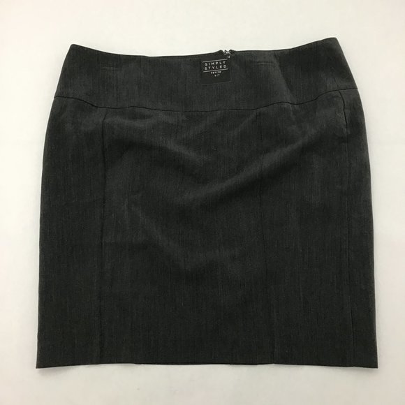 Simply Styled | Women's Skirt | Grey | Size 16P - Picture 1 of 2